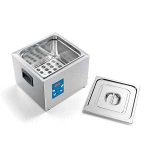 Cuba para cocción al vacío a bajas temperaturas GN 2/3 con controles digitales y tapa - potencia 1150 watt - Imagen 4