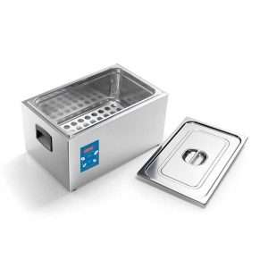 Cuba para cocción al vacío a bajas temperaturas GN 1/1 con controles digitales y tapa- potencia 1700 watt - Imagen 3