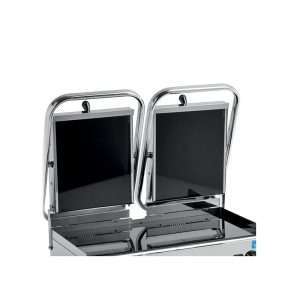Plancha bocadillos premium doble con placa de cocción de vitrocerámica - potencia 3200 watt - Imagen 3
