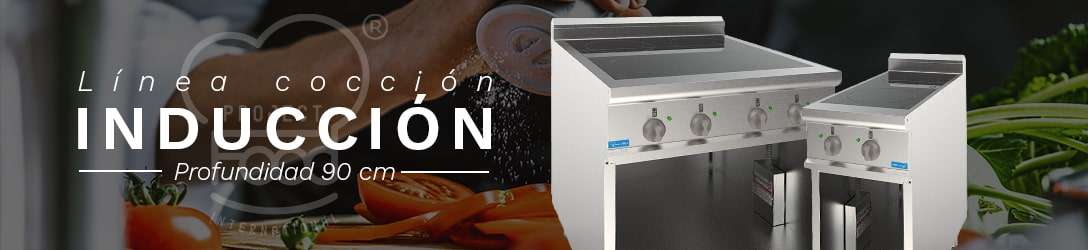 COCINA DE INDUCCIÓN SOBRE MUEBLE PROFUNDIDAD 90 cm