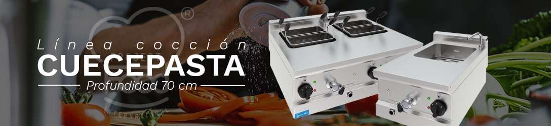 CUECEPASTA DE SOBREMESA PROFUNDIDAD 70 cm