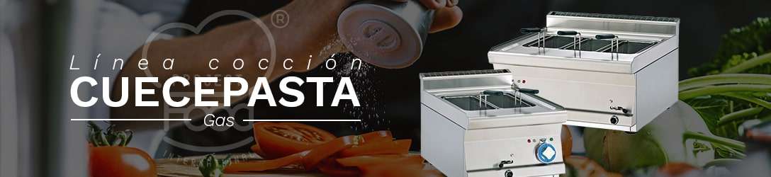 CUECEPASTA DE SOBREMESA DE GAS PROFUNDIDAD 60 cm