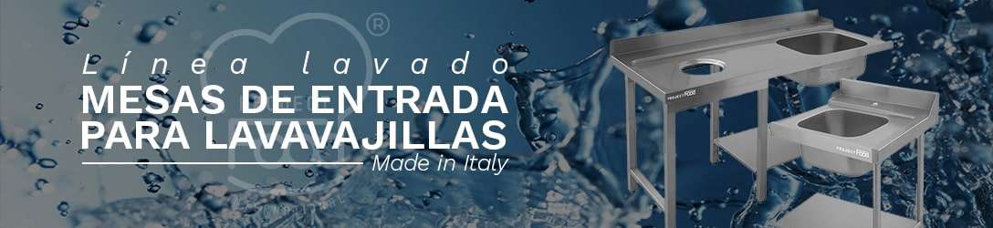 MESAS DE ENTRADA PARA LAVAVAJILLAS