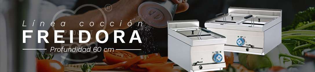 FREIDORA DE SOBREMESA PROFUNDIDAD 60 cm