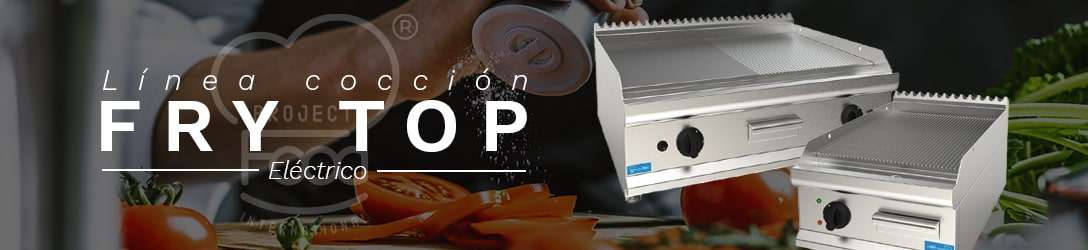 FRY-TOP DE SOBREMESA ELÉCTRICO PROFUNDIDAD 70 cm