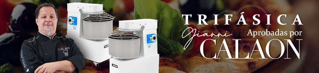 AMASADORA EN ESPIRAL ALIMENTACIÓN TRIFÁSICA