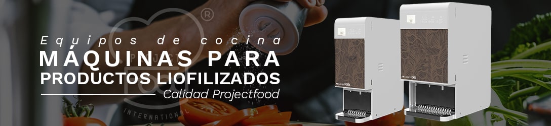 MÁQUINAS PARA PRODUCTOS LIOFILIZADOS