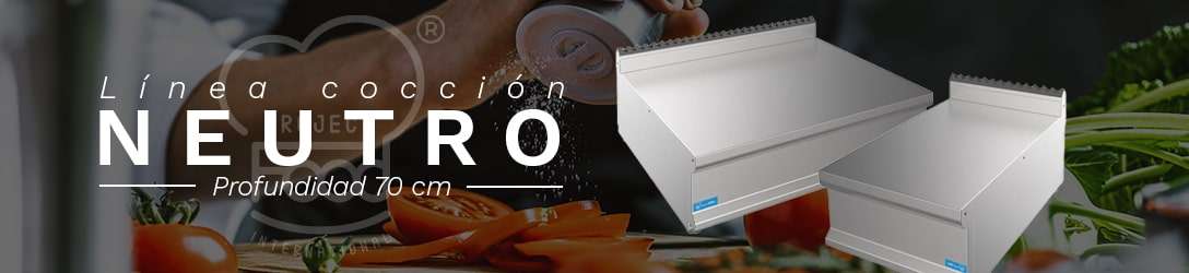 ELEMENTO NEUTRO DE SOBREMESA PROFUNDIDAD 70 cm