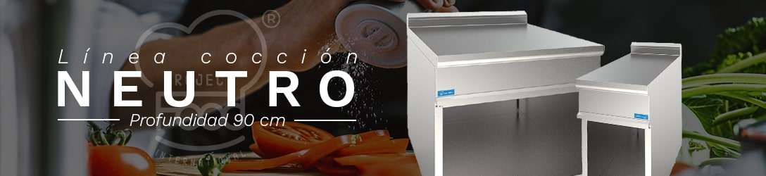 ELEMENTOS NEUTROS SOBRE MUEBLE PROFUNDIDAD 90 cm