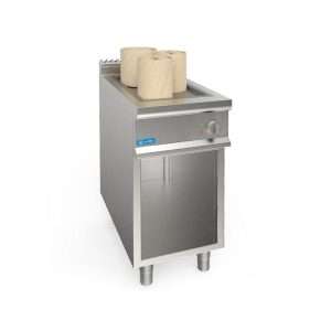 Vaporera eléctrica sobre mueble con cestas capacidad 38 lt - profundidad 900 mm