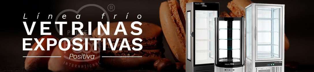 VITRINAS EXPOSITIVAS TEMPERATURA POSITIVA