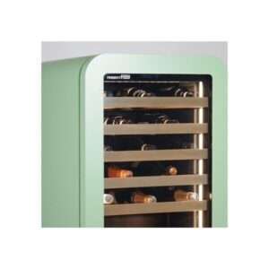 Vinoteca premium green para 36 botellas mono temperatura de refrigeración ventilada - estantes de madera - Imagen 13