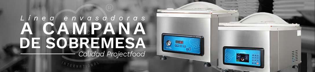 ENVASADORA AL VACÍO A CAMPANA DE SOBREMESA