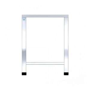 Mesa fija para hornos de 5 bandejas GN 2/3