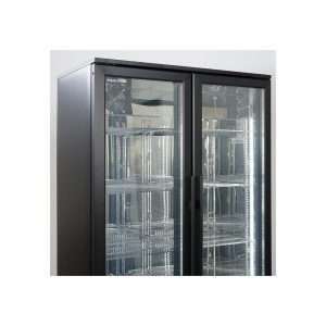 Vitrina refrigerada para bebidas de 477 lt premium negra temperatura de 0°C a +10°C - Imagen 2