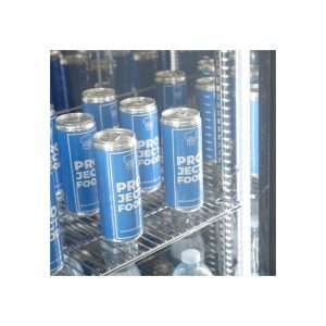 Vitrina refrigerada para bebidas de 300 lt premium negra temperatura de 0°C a +10°C - Imagen 5