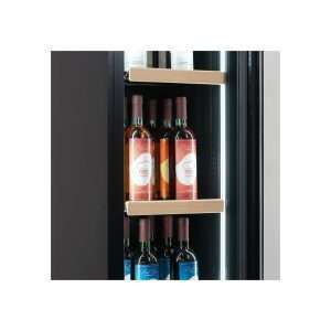 Cava de vinos monotemperatura para 64 botellas con refrigeración ventilada - estantes plastificados de madera - Imagen 5