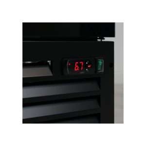 Cava de vinos monotemperatura para 64 botellas con refrigeración ventilada - estantes plastificados de madera - Imagen 11