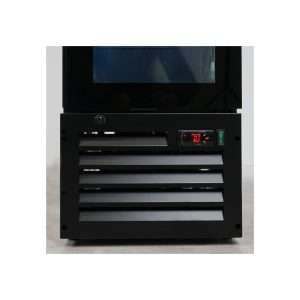 Cava de vinos monotemperatura para 64 botellas con refrigeración ventilada - estantes plastificados de madera - Imagen 12