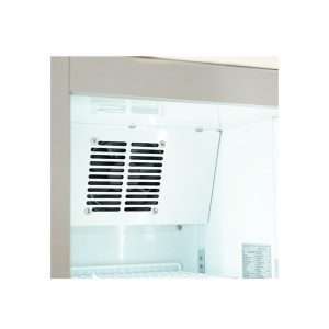 Cava de vinos monotemperatura para 64 botellas con refrigeración ventilada - estantes plastificados de madera - Imagen 10