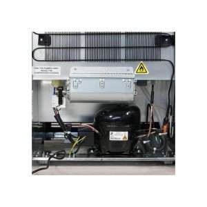 Cava de vinos monotemperatura para 126 botellas con refrigeración ventilada – estantes plastificados de madera - Imagen 14