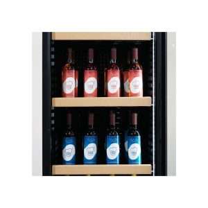 Cava de vinos monotemperatura para 126 botellas con refrigeración ventilada – estantes plastificados de madera - Imagen 4