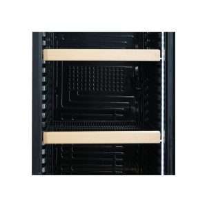 Cava de vinos monotemperatura para 126 botellas con refrigeración ventilada – estantes plastificados de madera - Imagen 7