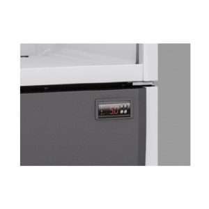 Vitrina refrigerada para bebidas de 240 lt blanca temperatura de +1°C a +10°C - Imagen 3