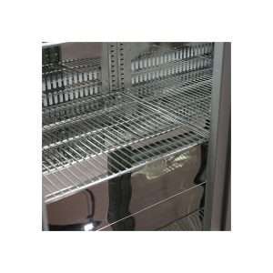 Frigorífico de sobremesa/de barra para bebidas inox con 3 puertas batientes, altura 84 cm - temp. de -2°C a +10°C - Imagen 6